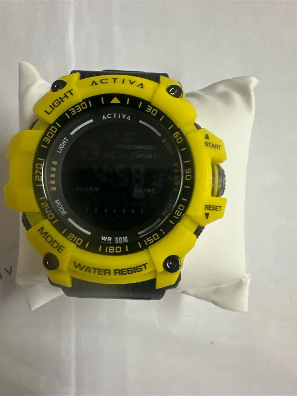 Ativa Yellow and Black Sport Watch